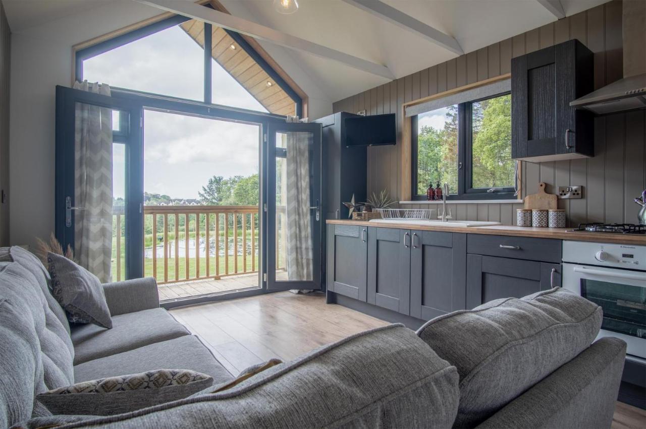 Cabin In The Woods - 1 Bedroom Lodge - Kilgetty Stepaside  Bagian luar foto
