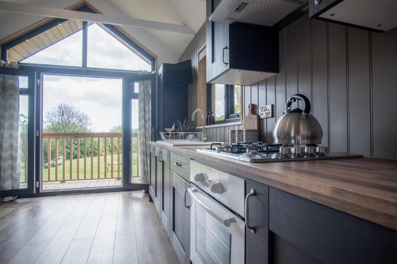 Cabin In The Woods - 1 Bedroom Lodge - Kilgetty Stepaside  Bagian luar foto