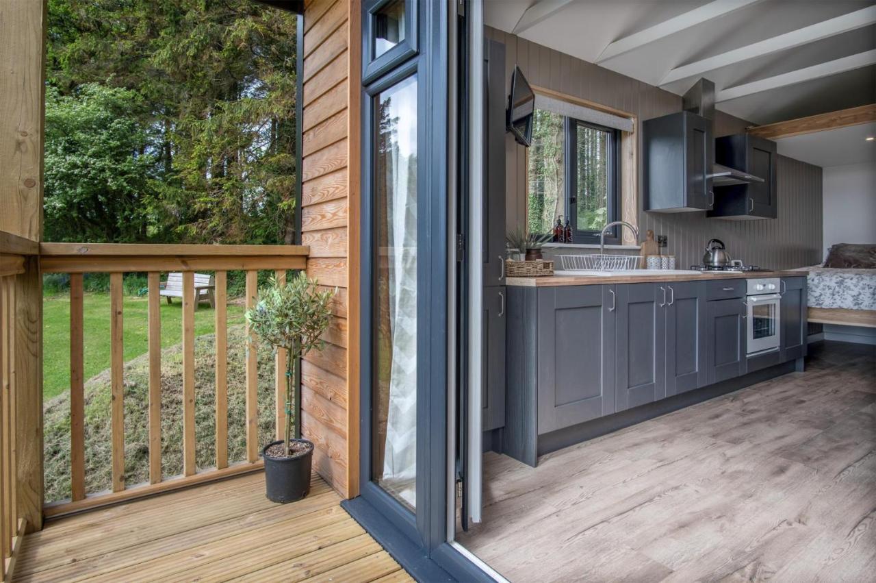 Cabin In The Woods - 1 Bedroom Lodge - Kilgetty Stepaside  Bagian luar foto
